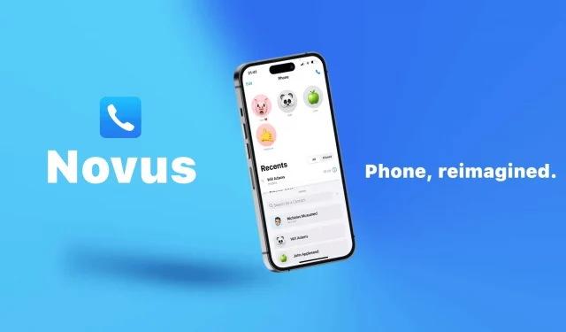 Novus na nowo wyobraża sobie aplikację Telefon dla iPhone’a z całkowicie ujednoliconym interfejsem użytkownika