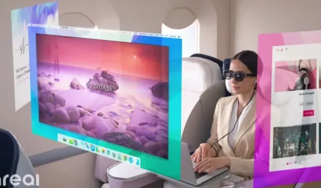 Os óculos AR de $ 380 da Nreal querem ser um monitor virtual para MacBooks