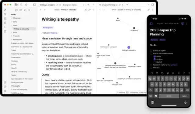 Pourquoi utiliser Obsidian comme application de journal