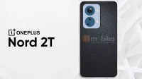 Das Livebildleck des OnePlus Nord 2T zeigt die Ansicht der Rückkameras und des Panels