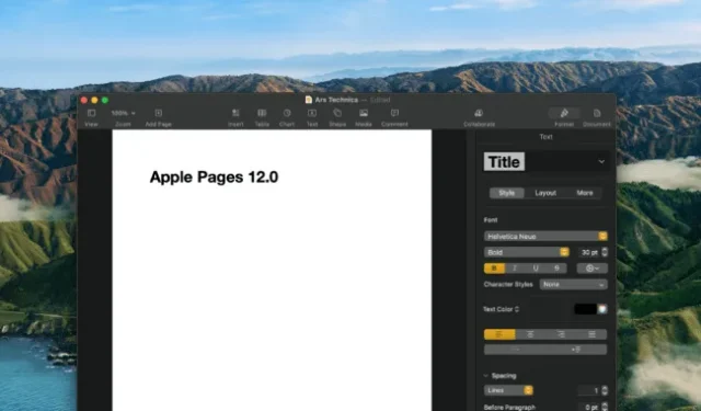 iWork 12.0 d’Apple ajoute de nouvelles fonctionnalités à Pages, Numbers et Keynote