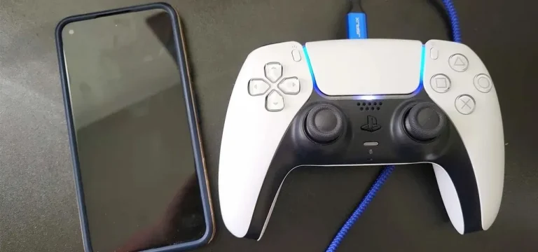 Connect your Sony DualSense controller to your Android phone via Bluetooth or USB cable