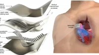 Ultraschallpflaster für die Herzbildgebung in Echtzeit