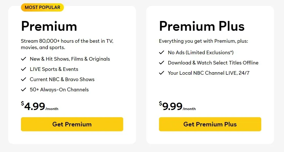 Peacock Premium 무료 평가판 2023 – 3개월 Peacock TV, 프로모션 코드를 받는 방법