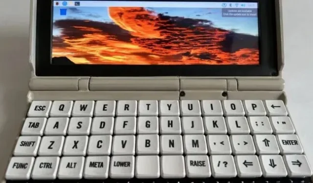 Pocket PC de bricolaje utiliza teclado mecánico, Game Boy Elements, Raspberry Pi