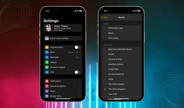 Cómo personalizar los sonidos de alerta y notificación en tu iPhone