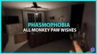 Monkey paw desires in phasmophobia and their consequences