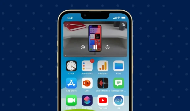 Hoe automatische Picture-in-Picture voor video’s op iPhone uit te schakelen