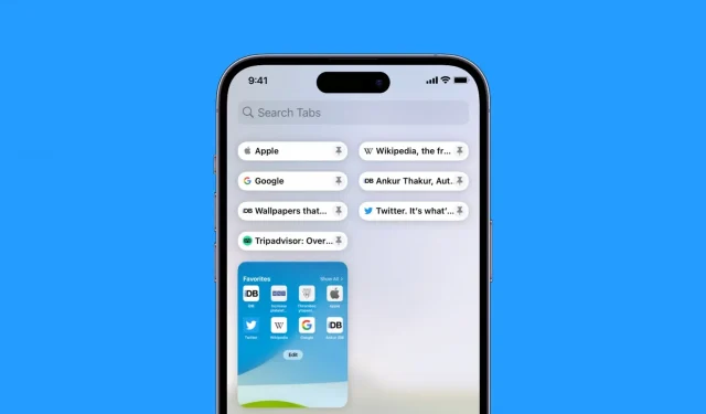 Comment épingler des onglets dans Safari sur iPhone, iPad et Mac