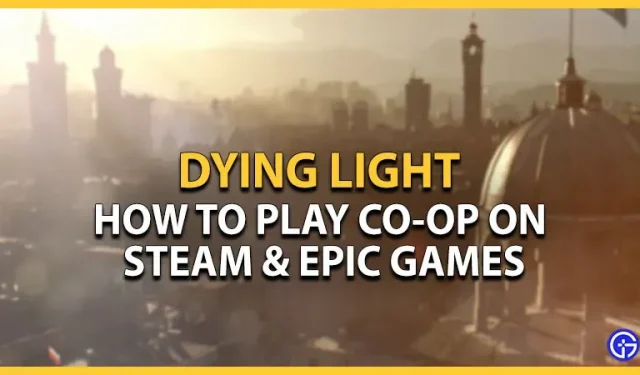 Dying Light Coop: Steam Store 및 Epic Games에서 플레이하는 방법