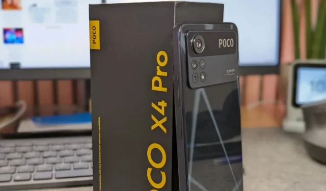La fuga de imágenes en vivo del Poco X4 Pro revela un diseño de cámara trasera triple de 108MP, pantalla de 120Hz y otras especificaciones clave