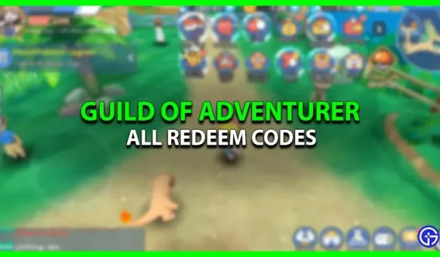 Códigos de redenção de Pokémon Guild Of Adventurer (2023) – Recompensas gratuitas!