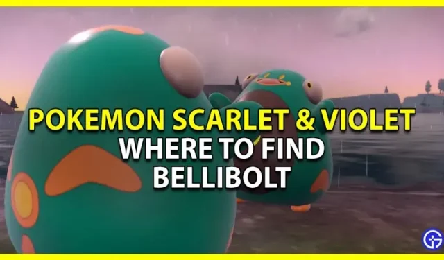 Pokemon Scarlet & Violet: Bellebolt를 찾을 수 있는 곳