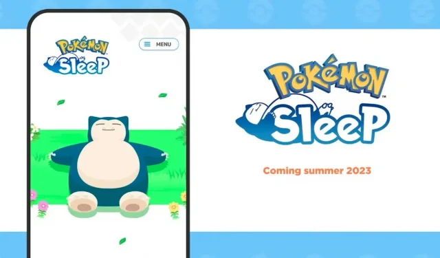 Pokémon Sleep is finally coming this summer