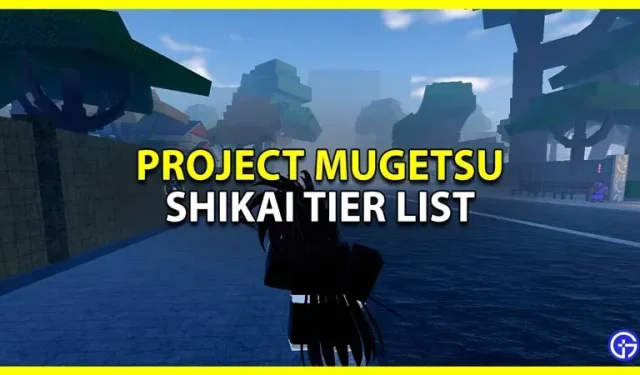 Project Mugetsu (PM) Shikai gelaagde lijst (april 2023)