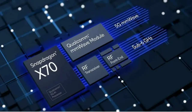 El módem Qualcomm X70 5G tiene un bloque dedicado a la inteligencia artificial.