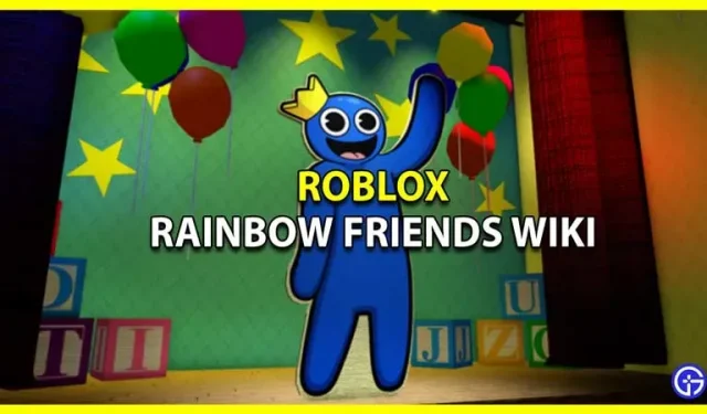 Roblox Rainbow Friends Wiki (All Characters & Monsters)