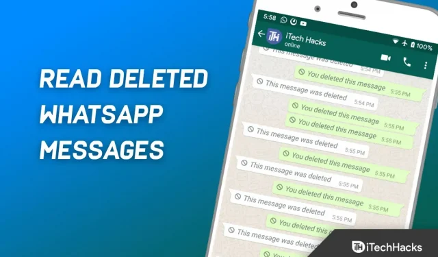 Como ler mensagens apagadas do WhatsApp
