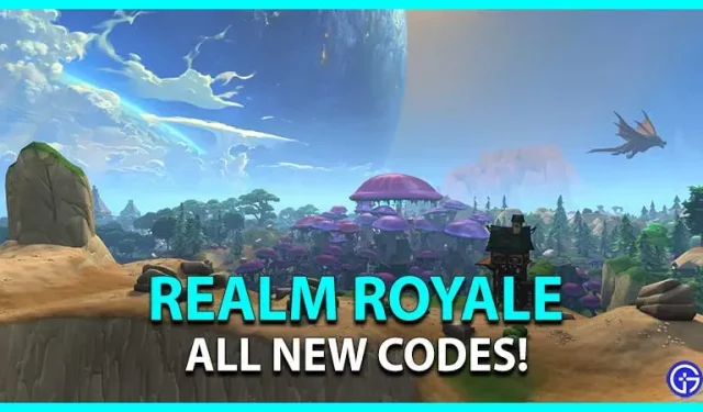 Codes Realm Royale (août 2022)