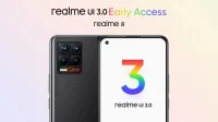 Realme UI 3.0 Early Access annoncé pour les appareils Realme 8