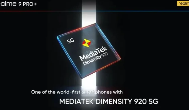 Le teaser officiel de Realme 9 Pro Plus confirme la puce Dimensity 920 5G
