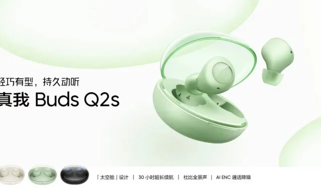 Realme Buds Q2s jopa 30 tunnin kokonaistoistolla, Bluetooth 5.2 -julkaisu: hinta, tekniset tiedot
