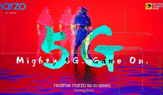 Le teaser Realme Narzo 50 Pro 5G arrive sur Amazon