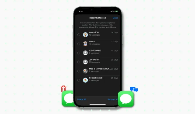 Як переглянути нещодавно видалені повідомлення та відновити їх на iPhone, iPad та Mac