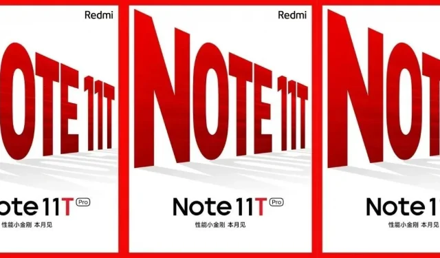 Redmi Note 11T ja 11T Pro julkistetaan virallisesti myöhemmin tässä kuussa, yritys vahvistaa