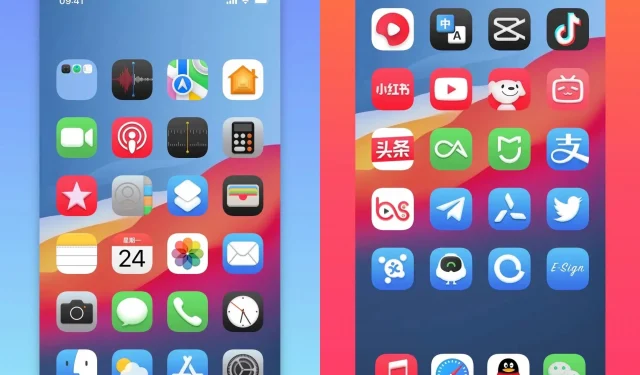 The Relic theme gives the app icons on your Home Screen additional impact.