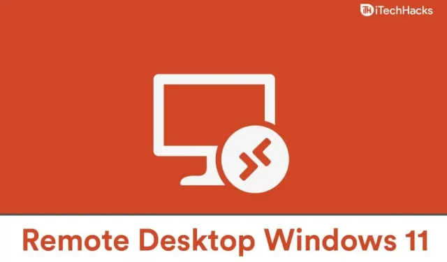 Comment configurer le bureau à distance dans Windows 11