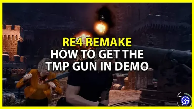 How to get TMP Gun in Resident Evil 4 Remake Demo