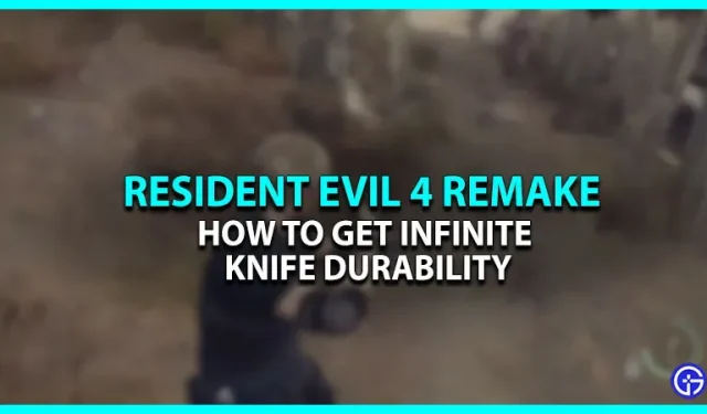 Resident Evil 4 Remake Infinite Knife Patvarumas: kaip atrakinti