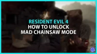 Cómo desbloquear el modo Crazy Chainsaw en Resident Evil 4