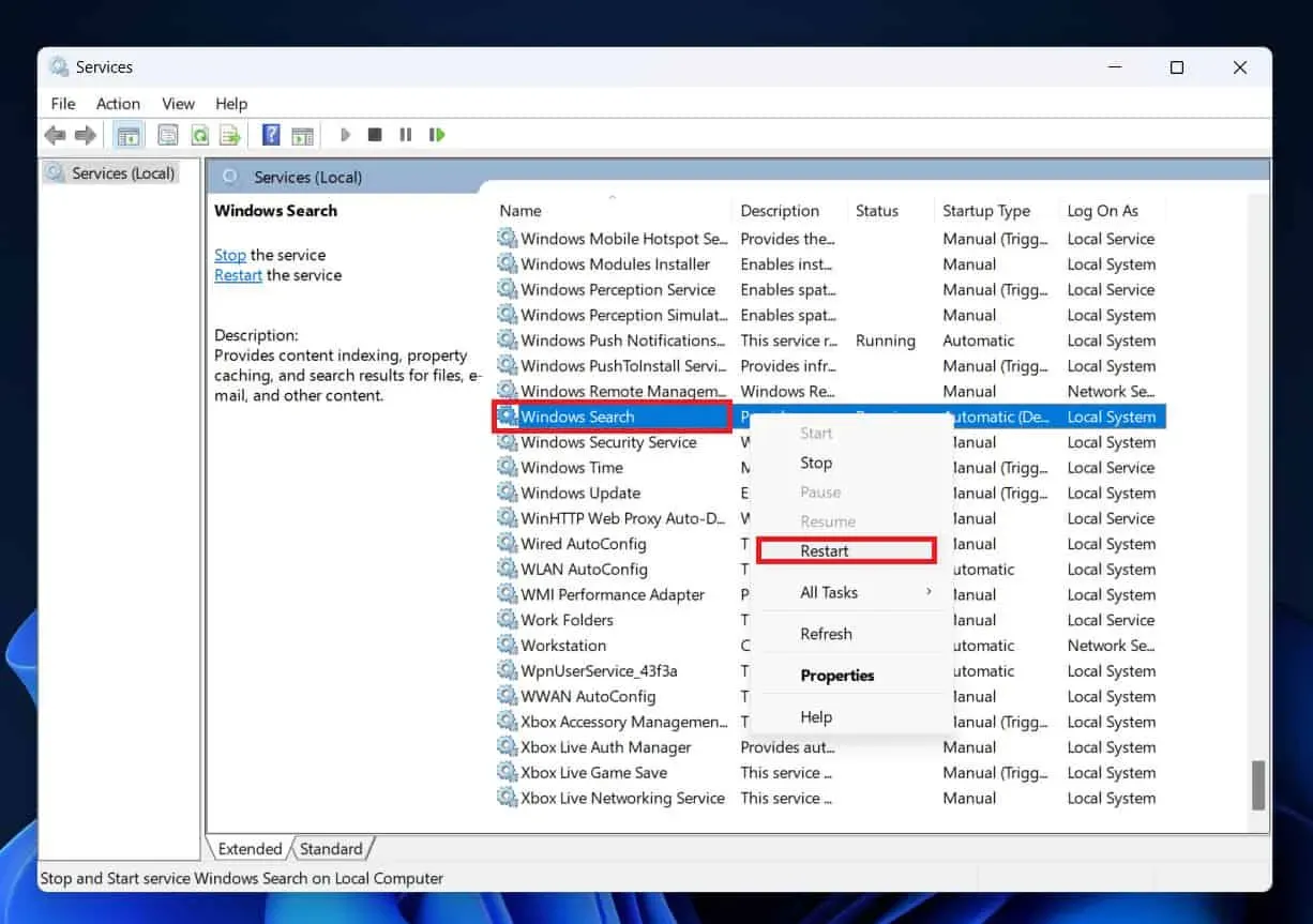 Hoe Windows 11 sneller en nauwkeuriger te laten zoeken?