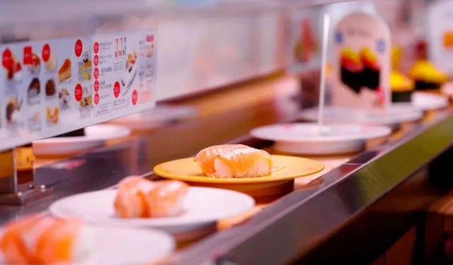 일본 턴테이블 스시 레스토랑, AI 카메라로 ‘스시 테러’ 퇴치