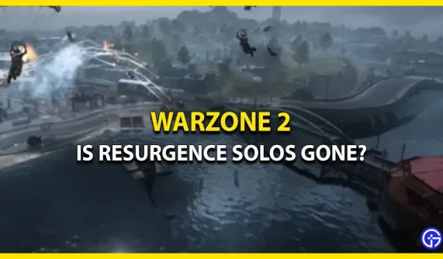 Pourquoi la campagne solo Resurgence a-t-elle disparu de Warzone 2 ? (répondu)