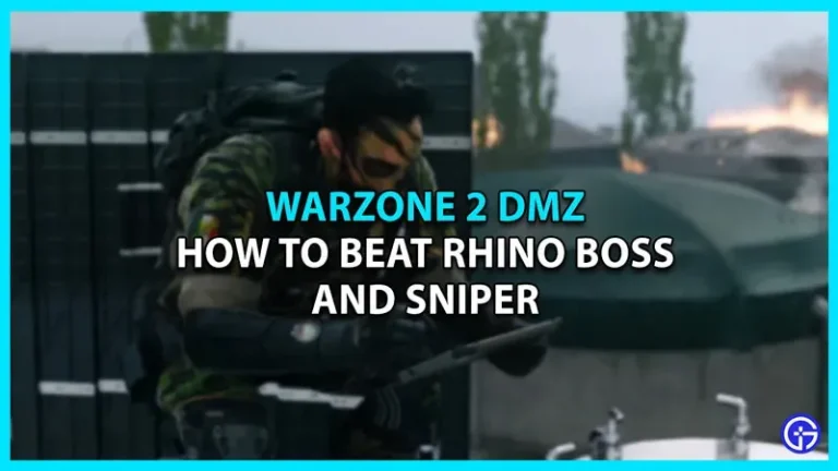 How To Win DMZ In MW2 Rhino Boss