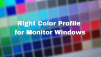 How to find the correct color profile for your Windows 11/10 monitor?