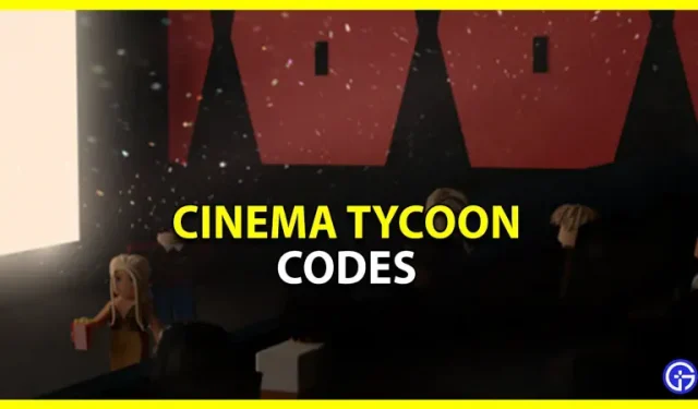 Trucos de Cinema Tycoon (octubre de 2022)