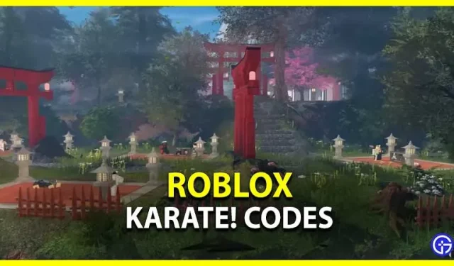 Roblox Karate Cheats (oktoober 2022): karate!