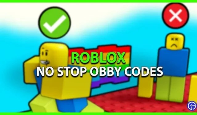 No Stop Obby Cheats (August 2022)
