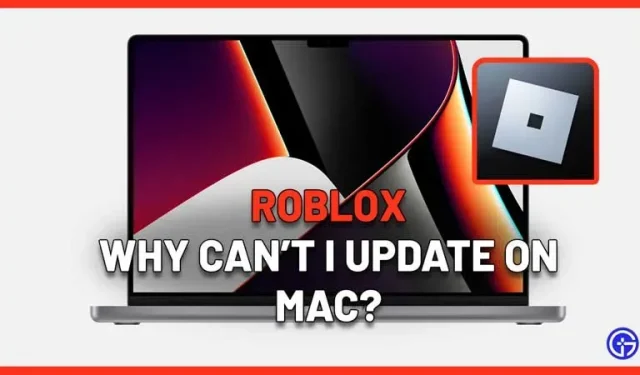 Pourquoi Roblox ne se met-il pas à jour sur Mac ? (et correctifs)