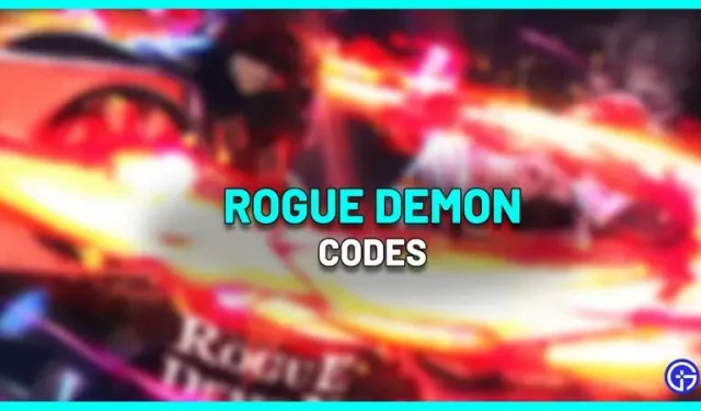 Rogue Demon triche (septembre 2022)