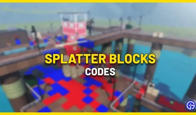 Cheats Splatter Blocks (Octobre 2022)
