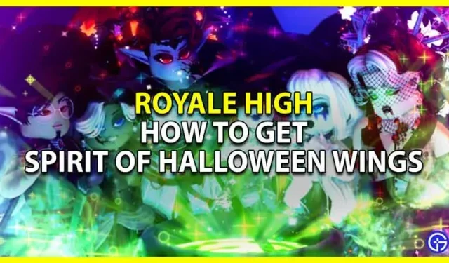 Royale High: So erhalten Sie Spirit Of Halloween Wings (2022)
