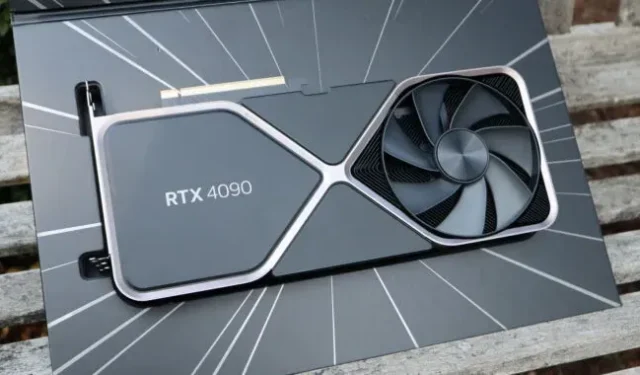 No momento, estamos testando a Nvidia RTX 4090 – deixe-nos mostrar o peso.