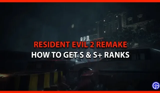 Cómo obtener rangos S y S+ en Resident Evil 2 Remake