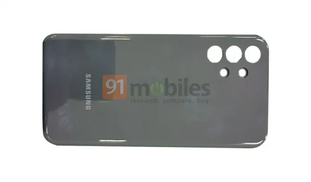 Imagens ao vivo do Samsung Galaxy A13 4G vazaram revelando o painel traseiro: especificações e recursos esperados