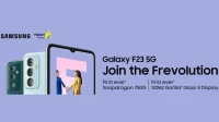 O teaser oficial do Samsung Galaxy F23 confirma a data de lançamento em 8 de março: será lançado com Snapdragon 750G SoC e tela Gorilla Glass 5 de 120 Hz